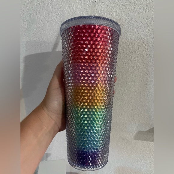 Starbucks Rainbow Studded Venti 24 oz Tumbler Summer 2020 Pride Month - Picture 2 of 4